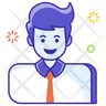 happy employee icon png