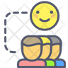 icons for happy group