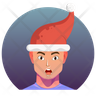 happy santa emoji