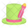 gray hat icon png