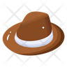 icon for straw hat
