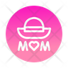 mom hat logo