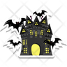 haunted house icons