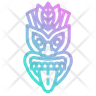 hawaii mask icon