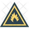 hazard sign icon png
