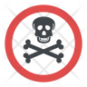 icon hazard symbol