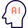 free artificial intelligence head icons