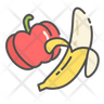 icons for healthy fruit
