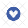 icon for love ribbon