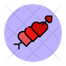 icon heart arrow