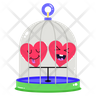 heart cage logos