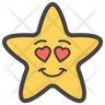 heart eyes star emoji