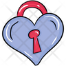 free blue heart icons