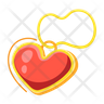 icon heart locket