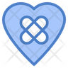 heal heart icon svg