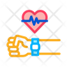 heart rate sensor icon download