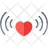 free heart signal icons