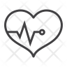 free heartbeat logo icons
