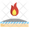 icon for heat resistant