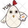 omelette icon png