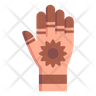 icon for henna design