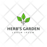 herbs garden logos