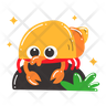 icon for hermit crab