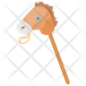 hobby horse icon svg