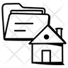 real estate folder icon