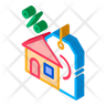 free home loan interest rate icons