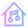 home music icon svg