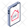 free in house temperature icons