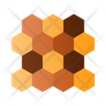 icons of honeycomb chart