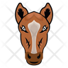 icon horse face