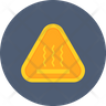 free danger hot surface icons