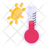 hot weather icons
