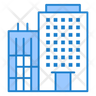 multi storey building icon download
