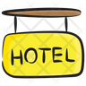 icon for hostel dormitory