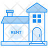 free rental per hour icons