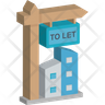 lease contract icons