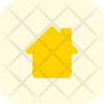 icons for house with chimney