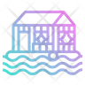 houseboat emoji