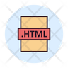 icon html extension