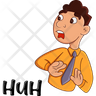 shocked boy icon png