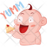 hungry smile icon png