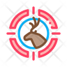 hunting deer icons free