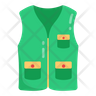 icons of hunting vest