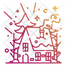 mountain village symbol