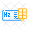 production hydrogen icon png