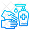 hygiene hand symbol